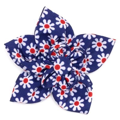 Worthy Dog Daisies Flower Adjustable Pet Collar Accessory