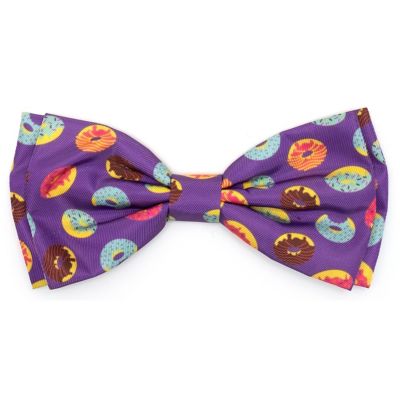 Worthy Dog Donuts Adjustable Bow Tie Pet Collar Accessory