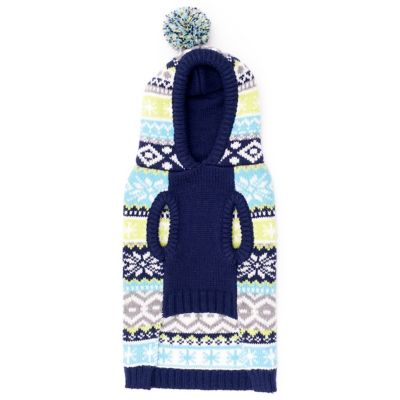 Image showing  Fairisle Pullover Dog Sweater Hoodie