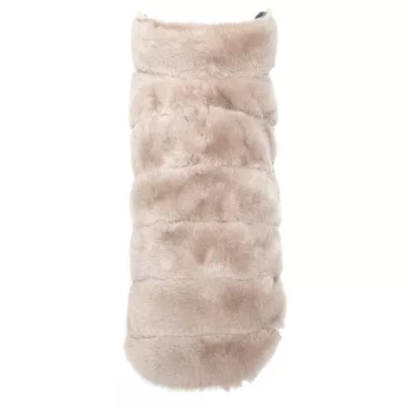 Worthy Dog Adjustable Faux Fur Dog Coat Dog Coats & Jackets