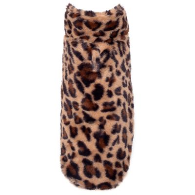 Image showing 2 th Worthy Dog Faux Fur Adjustable Dog Coat