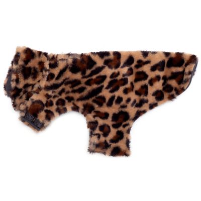 Worthy Dog Faux Fur Adjustable Dog Coat
