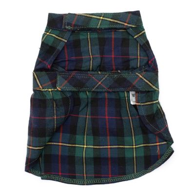 Image showing  Flannel Macleod Tartan Plaid Adjustable Pet Dress