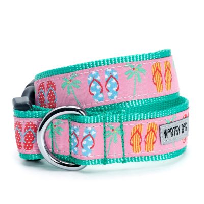 Worthy Dog Adjustable Flip-Flops Dog Collar