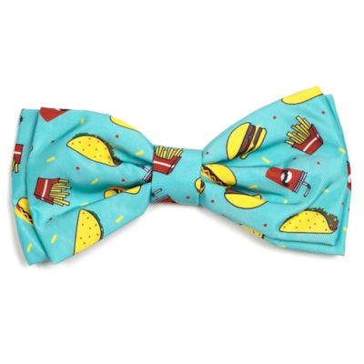 Worthy Dog Food Fest Adjustable Bow Tie Pet Collar Accessory