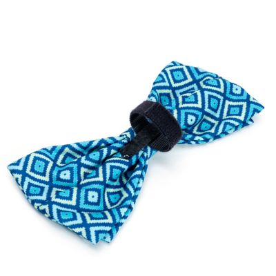 Image showing  Graphic Diamond Bow Tie Adjustable Pet Collar Accessory