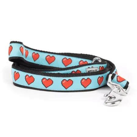 Worthy Dog Graphic Heart Dog Leash Dog Basic Leashes