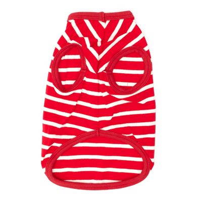 Image showing  Knit Stripe Applique Anchor Dog T-Shirt