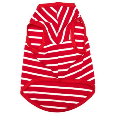 Image showing  Knit Stripe Applique Shark Dog T-Shirt