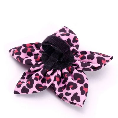 Image showing  Leopard Flower Adjustable Pet Collar Accessory