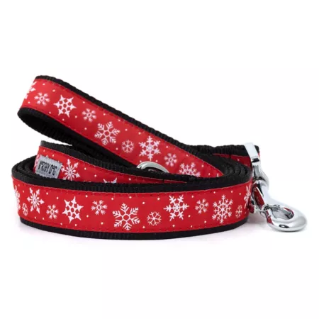 Worthy Dog Let It Snow Nylon Dog Leash Dog Basic Leashes