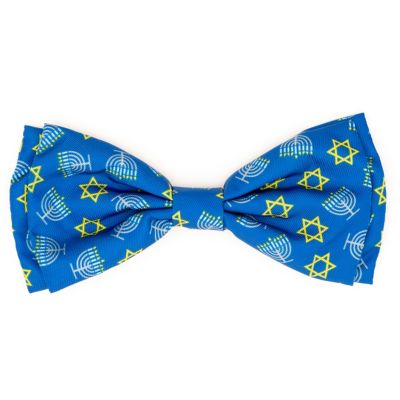 Worthy Dog Menorah Adjustable Bow Tie Pet Collar Accessory