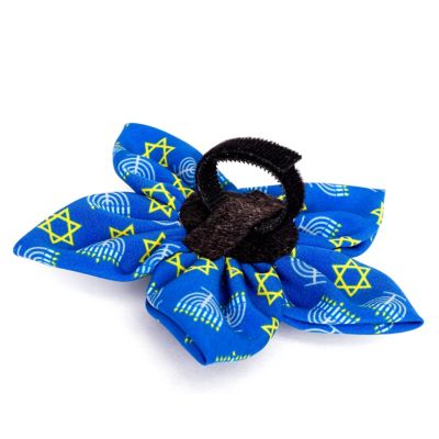 Image showing  Menorah Flower Adjustable Pet Collar Accessory