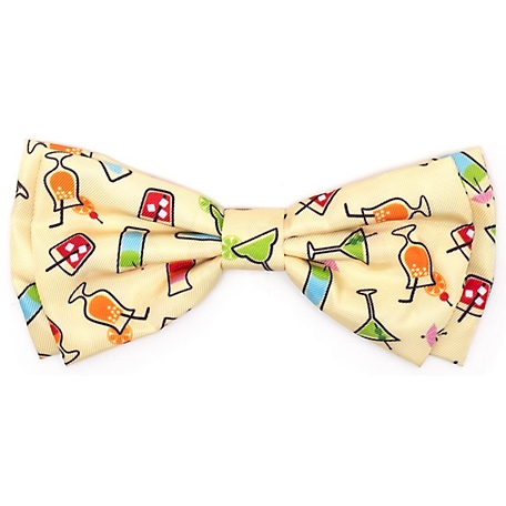 Worthy Dog Pawty Bow Tie Adjustable Pet Collar Accessory