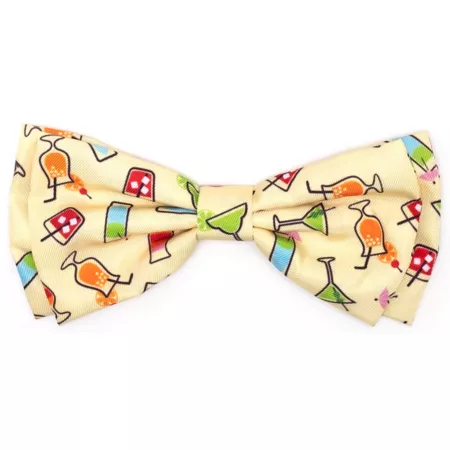 Worthy Dog Pawty Bow Tie Adjustable Pet Collar Accessory Dog Bandanas Ties & Accessories