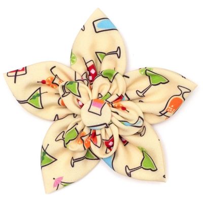 Image showing  Pawty Flower Adjustable Pet Collar Accessory