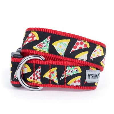 Worthy Dog Adjustable Pizza Dog Collar, XS,Black at Tractor Supply Co