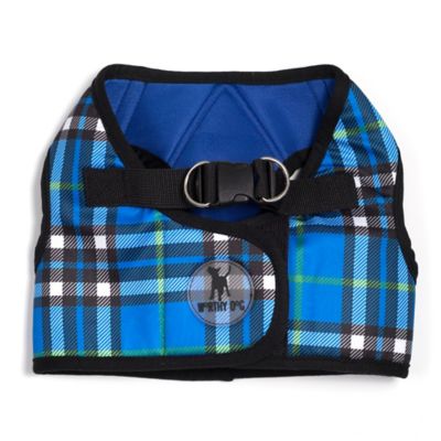 Worthy Dog Reflective Plaid Sidekick Dog Harness Vest