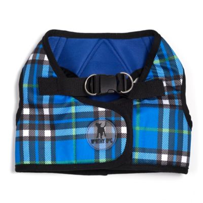 Image showing  Reflective Plaid Sidekick Dog Harness Vest