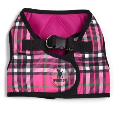 Worthy Dog Reflective Plaid Sidekick Dog Harness Vest