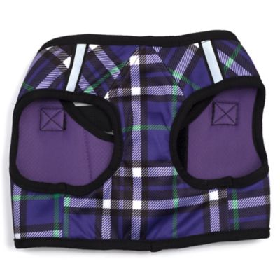 Image showing  Reflective Plaid Sidekick Dog Harness Vest