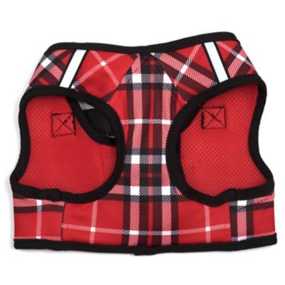 Image showing 1 th Worthy Dog Reflective Plaid Sidekick Dog Harness Vest