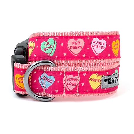 Worthy Dog Adjustable Puppy Love Dog Collar