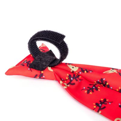Image showing  Rudy Reindeer Adjustable Neck Tie Pet Collar Accessory