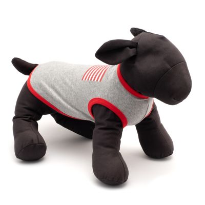 Image showing  Screen Print American Flag Graphic Sleeveless Dog T-Shirt