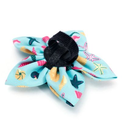 Image showing  Sea Shells Flower Pet Collar Accessory