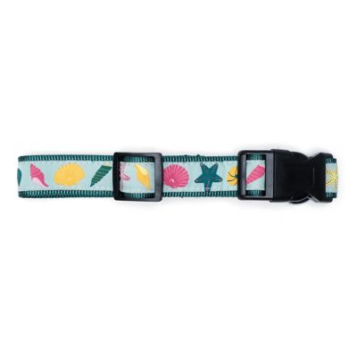 Image showing 1 th Worthy Dog Adjustable Seashells Dog Collar