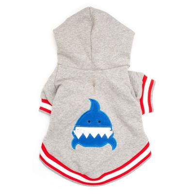 Worthy Dog Shark Dog Sweatshirt Hoodie