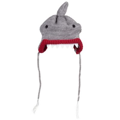 Worthy Dog Shark Knit Dog Hat