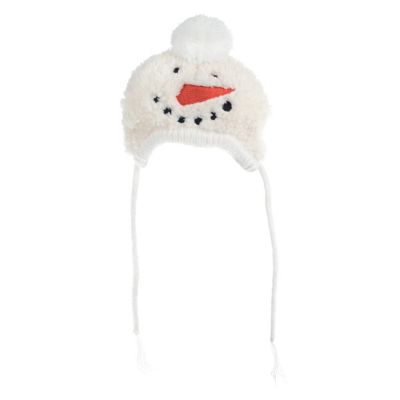 Worthy Dog Snowman Knit Dog Hat