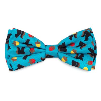 Worthy Dog Squirrely Bow Tie Adjustable Pet Collar Accessory