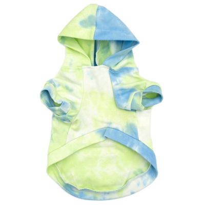 Image showing 2 th Worthy Dog Tie Dye Dog Hoodie