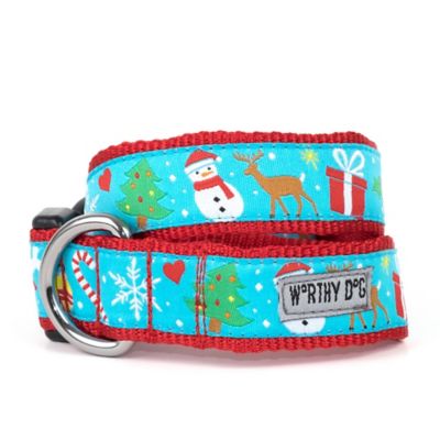 Worthy Dog Adjustable Winter Wonderland Dog Collar