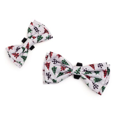 Image showing  Woodlands Adjustable Bow Tie Pet Collar Accessory