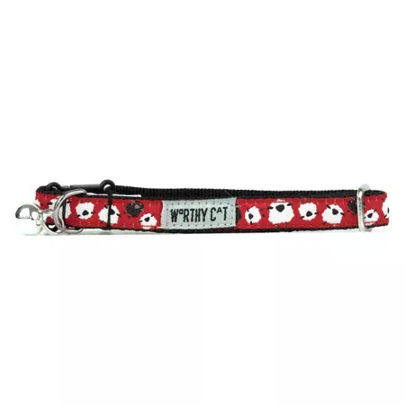 Worthy Dog Adjustable Cat Collar with Counting Sheep Cat Collars & Harnesses