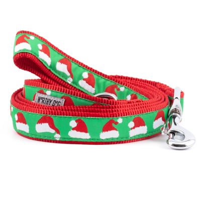 Worthy Dog Santa Hats Nylon Dog Leash