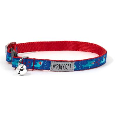 Worthy Dog Adjustable Chomp Breakaway Cat Collar