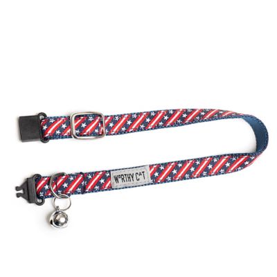 Image showing  Bias Stars and Stripes Adjustable Breakaway Cat Collar