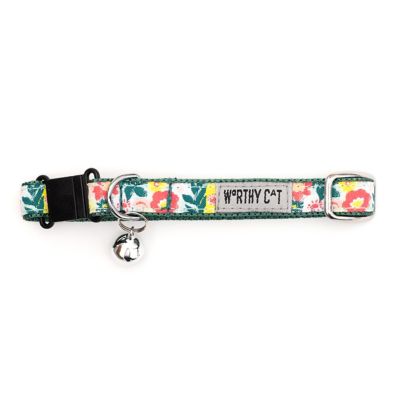 Image showing  Spring Bouquet Adjustable Breakaway Cat Collar