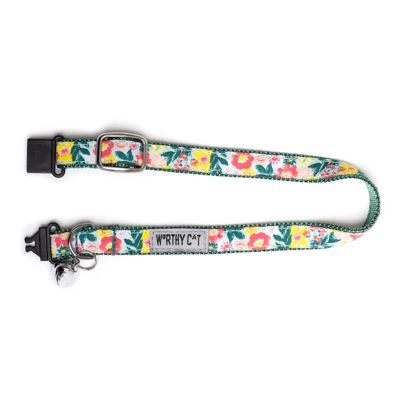 Image showing  Spring Bouquet Adjustable Breakaway Cat Collar