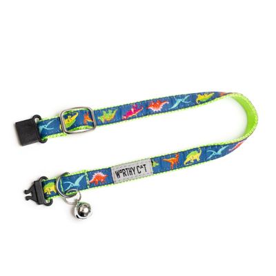 Image showing  Dino Adjustable Breakaway Cat Collar