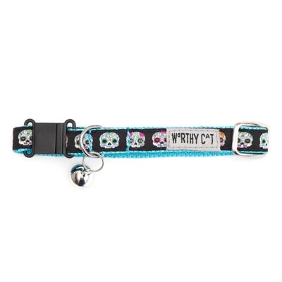 Image showing  Skeletons Adjustable Breakaway Cat Collar