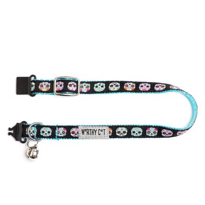 Image showing  Skeletons Adjustable Breakaway Cat Collar