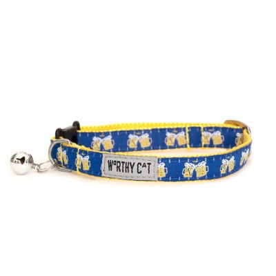 Worthy Dog Adjustable Cheers Breakaway Cat Collar