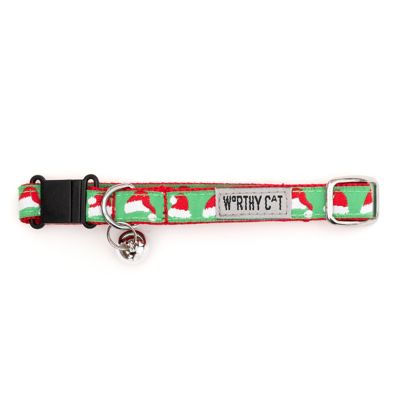 Image showing  Santa Hats Adjustable Breakaway Cat Collar