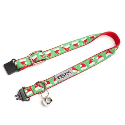 Image showing  Santa Hats Adjustable Breakaway Cat Collar